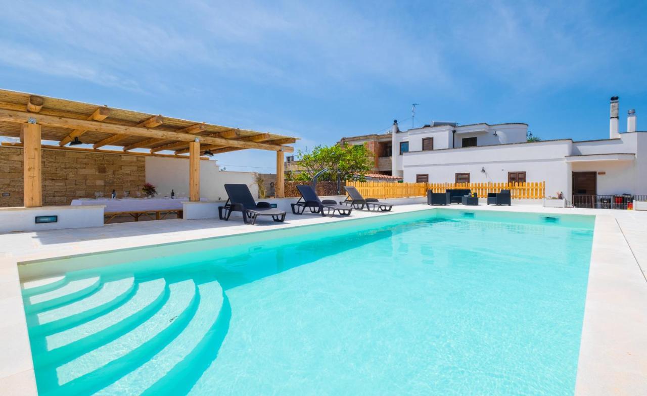 Ferienwohnung Dependance Specchia With Pool Exterior foto