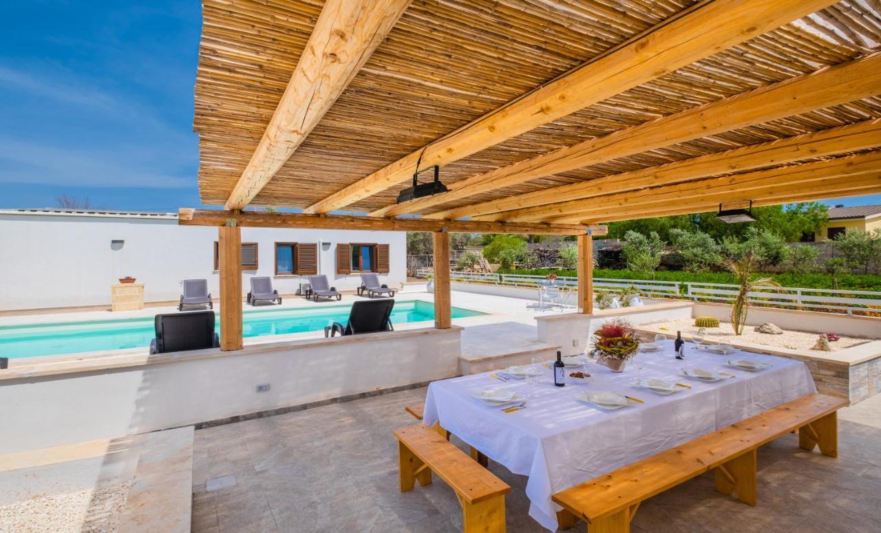 Ferienwohnung Dependance Specchia With Pool Exterior foto